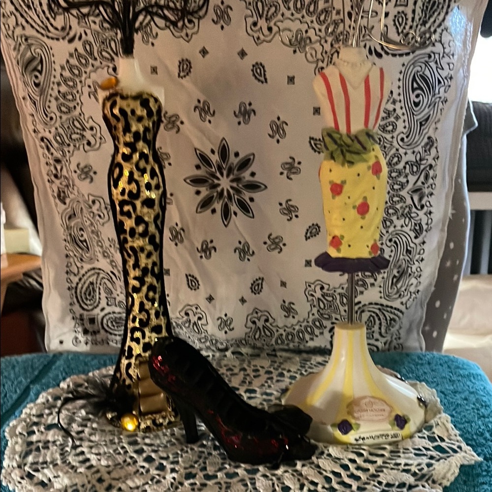 Leopard Print Jewelry Holder
